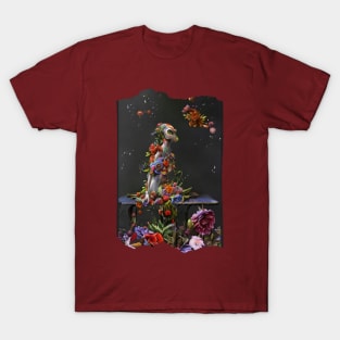 Floral Cat T-Shirt